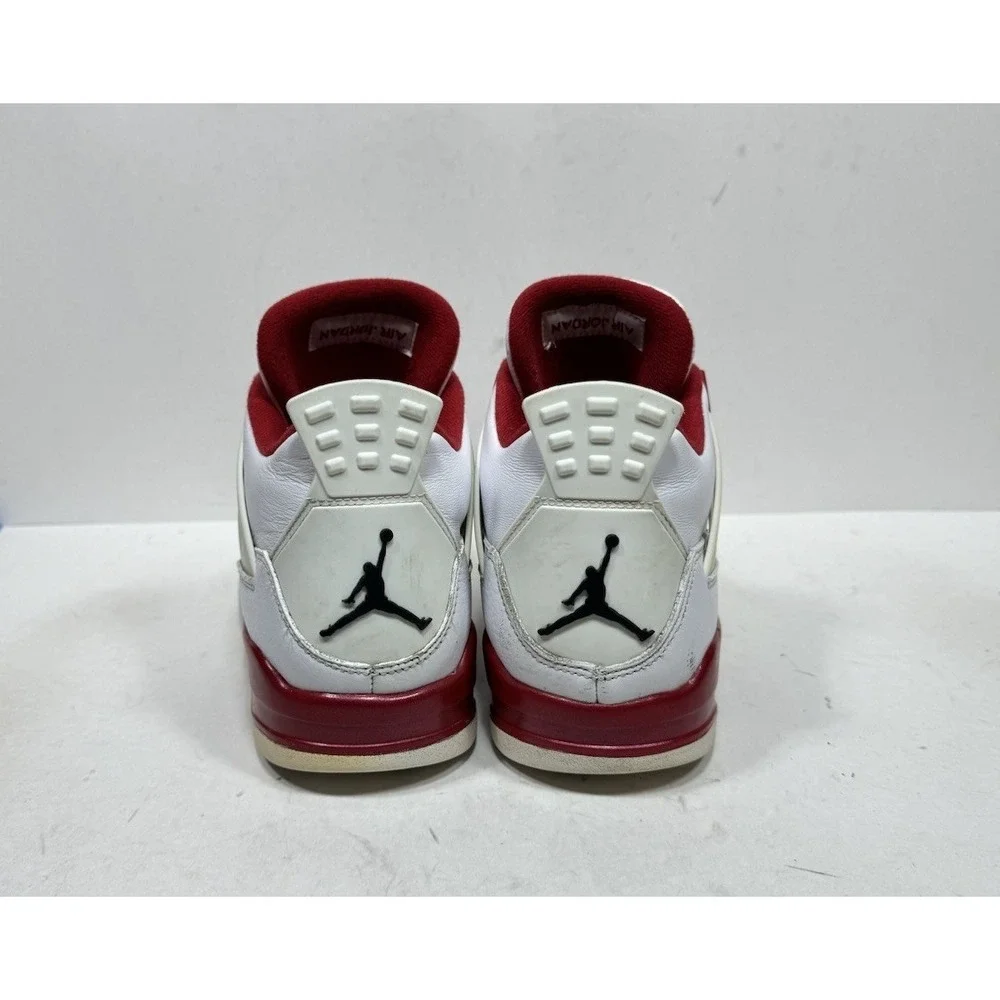 Nike Air Jordan 4 Retro Alternate 89 Sneakers Mens Size 11 Red White 308497-106